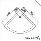 Overhead Diagram: Castello Offset (SH-DV012)