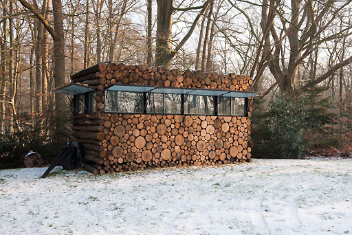 Outdoor Log cabin Office exterior