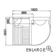 Berkeley steam sauna tray