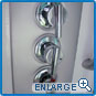 Shower enclosure - Control Dials