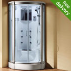 Caspian Walk-in Steam Shower Enclosure