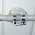 Shower Piping and Clips
