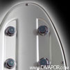 Steam shower access panel