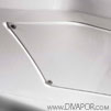 Steam shower inspection panel
