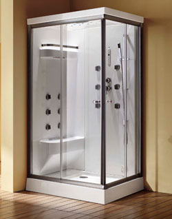 Cascade Duo Steam Shower