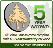 5 Year Infrared Sauna Guarantee
