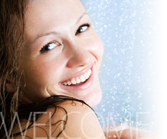 Person in Shower