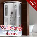 Ivela Steam Shower Cubicle