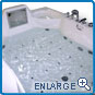 Luxor Whirlpool Bathtub