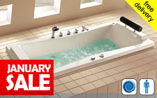 Novara Whirlpool Bathtub