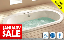 Pesaro Whirlpool Bath