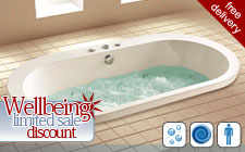 Pesaro Whirlpool Bath
