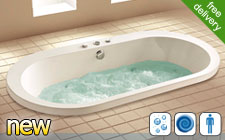Pesaro Whirlpool Bath