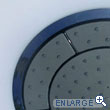 8-inch Overhead Rainfall Shower
