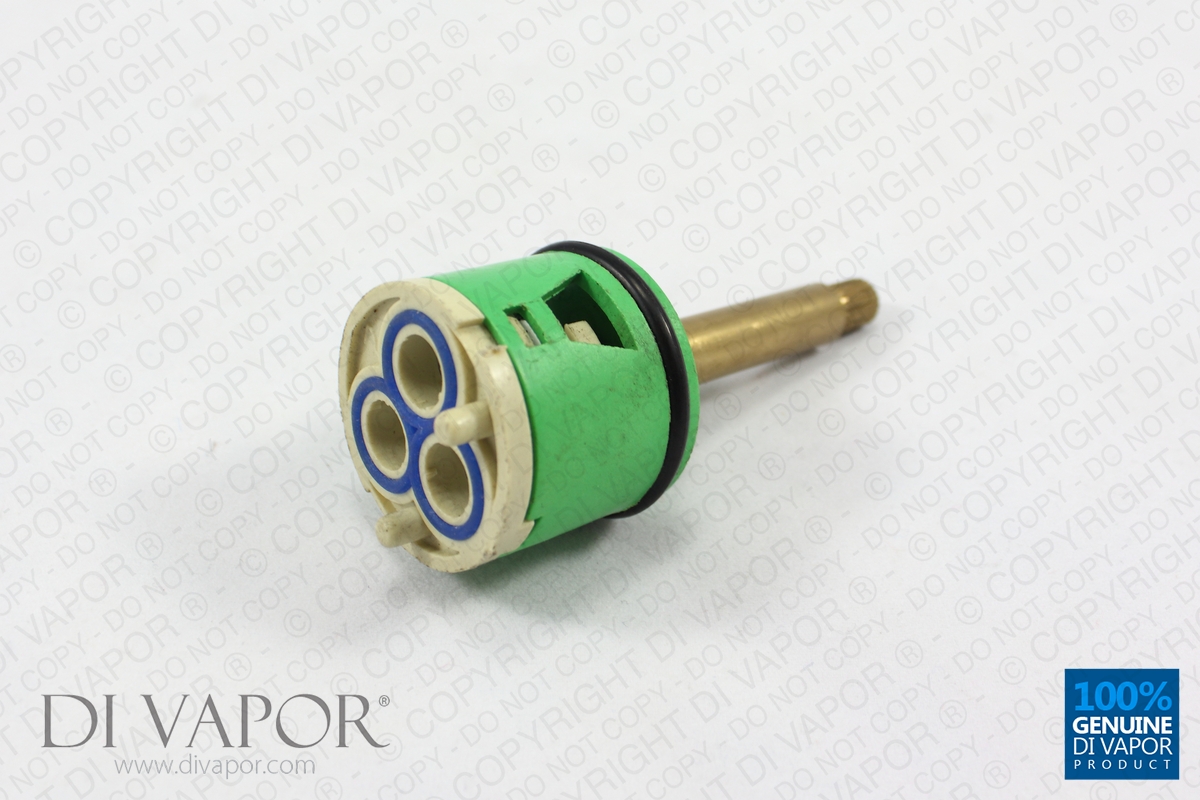 3 Way Shower Valve Flow Diverter Core Distributor Single O Ring Push Fit