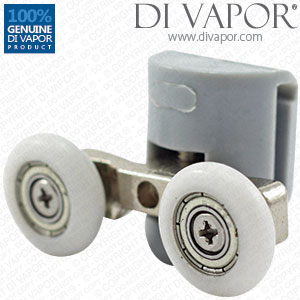 Top Replacement Shower Rollers Double | 22mm/23mm/25mm