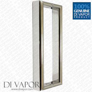 180mm Shower Door Handle | 18cm (7 Inches) Hole to Hole | Stainless Steel