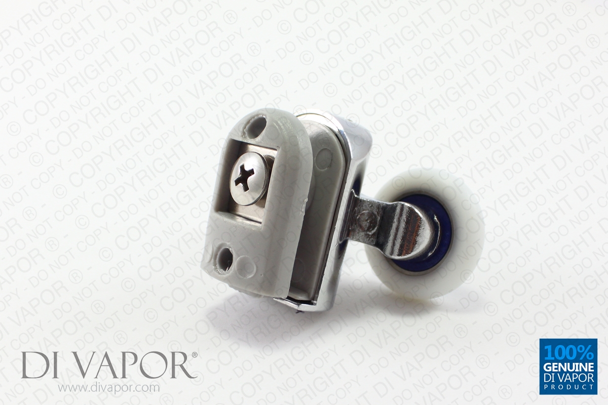 Double Top Glass Curved Shower Door Roller 6mm to 8mm Glass 22mm