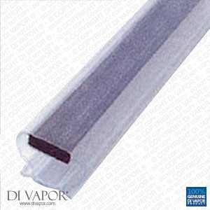 Replacement Magnetic Channel Seal For Shower Door | 10mm Channel | 195cm