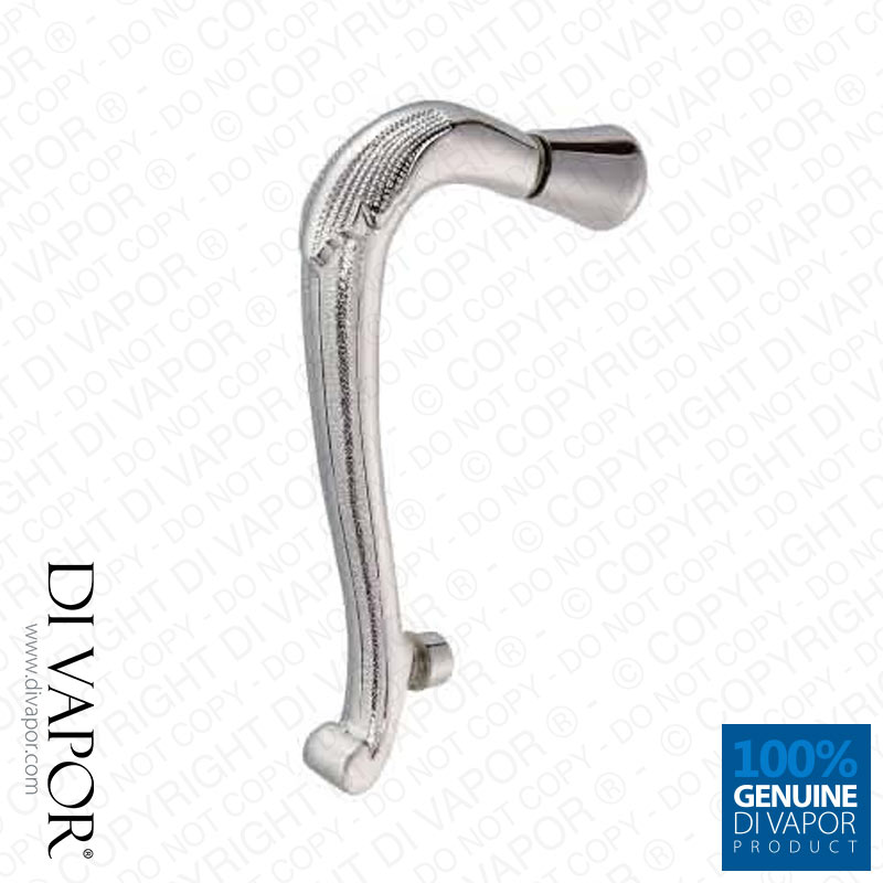 Swan Style Shower Enclosure Handle | 145mm (14.5cm) Hole to Hole