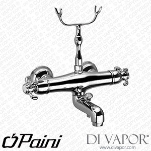 Paini 87CR111TH Duomo Thermostatic Bath Shower Mixer without Shower Kit Spare Parts