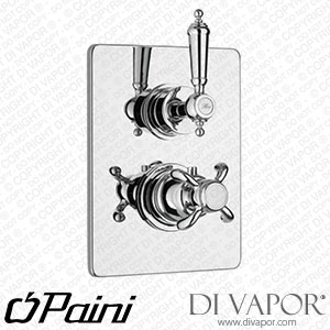 Paini 87CR691TH Ornellaia Thermostatic Shower Mixer with Stop Valve and Diverter Spare Parts