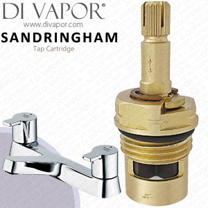 Armitage Shanks Sandringham Bath Pillar Cartridge (Hot Side) - Genuine Spare - AMS1547