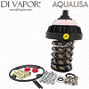 Aqualisa 022802ix Thermostatic Cartridge (Pink with Gold Screws)