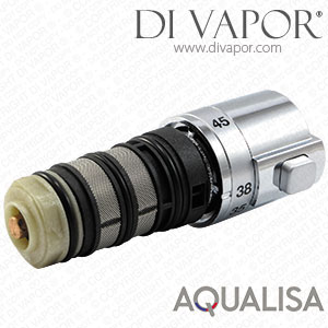 Aqualisa 910075 High Pressure Thermostatic Cartridge with Knob Handle - AQUALISA-910075