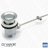 VADO DUA-PUW/ASS-C/P Chrome Pop-up Waste Assembly Used In Mono Basin, Mono Bidet