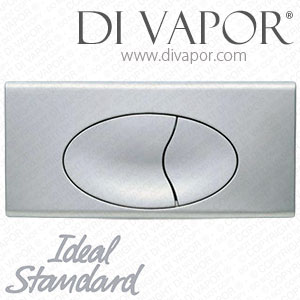 Ideal Standard E4434AA Toilet Flush Plate for 820 / 880mm Inwall Frame (345mm x 160mm) - Chrome