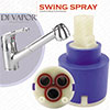 Franke Swing Spray (New Version) 40mm Single Lever Cartridge Replacement - 133.0171.286 Compatible C