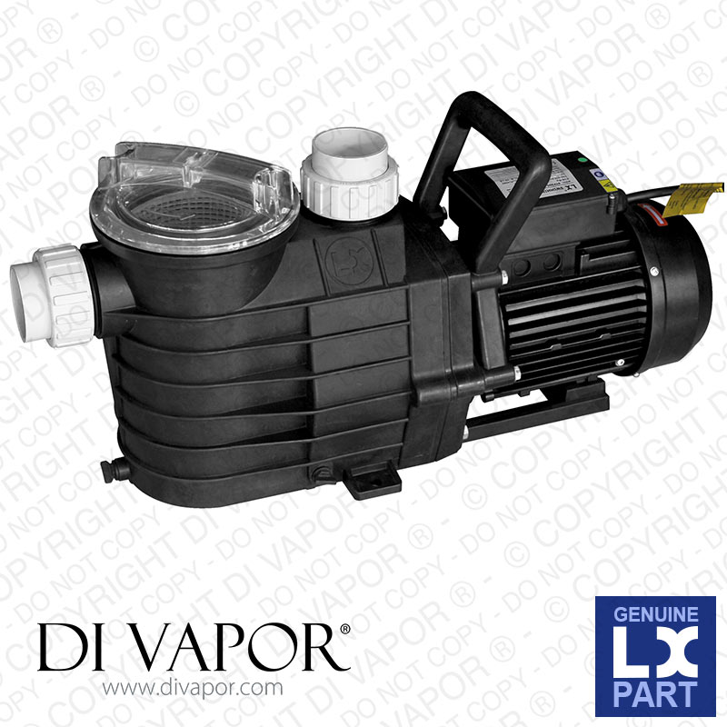 LX SUPB300T Pump Three Phase ONLY 3 HP | Swimming Pool Pump | 380V/50Hz | 10 Amps