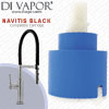 CAPLE Navitis Black Spray Tap Cartridge - NAV/BK, NAV/SS Compatible Spare - MC/NAV