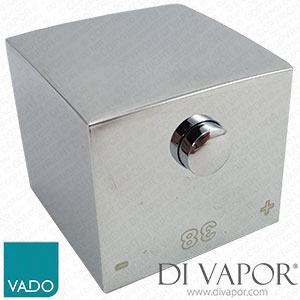 Vado MIX-1/TEMP-C-C/P Temperature Control Handle for MIX-148C/3-C/P Shower Mixer Valve