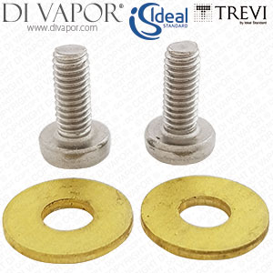 Ideal Standard S9645NU Screw Pozidrive Pan M4 x 10mm and washers - for S9613NU Ideal Standard / Trevi and S9614NU Ideal Standard / Trevi valves