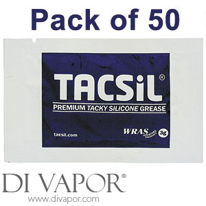 TACSIL 3g Premium Cartridge Silicone Grease - Plumbers Pack of 50 - WRAS Approved