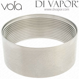 Vola VR3279-40 Chrome Shroud - Silk Steel Finish