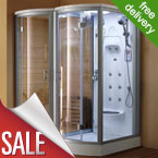 Utopia Steam Shower Cabin and Sauna Cubicle