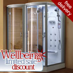 Utopia Steam Shower Cabin and Sauna Cubicle