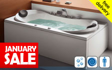 Varda Whirlpool Bath