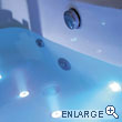 Windermere coloured underwater lighting