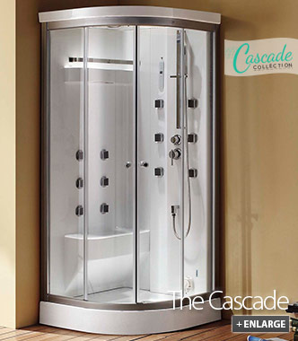 Cascade Steam Shower