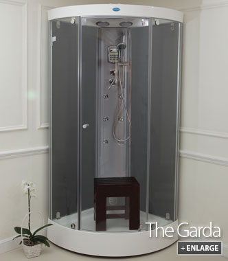Steam showers - Garda (sideview)
