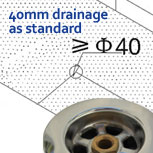 40mm Bath Drainage