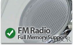 FM Radio with External Audio Support