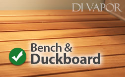 Removable bench with Wooden Duckboard