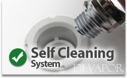 Self-cleaning system