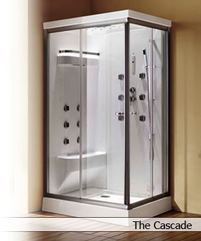 Cascade Duo Steam Shower