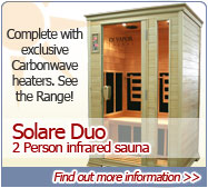 Two person Infrared Sauna